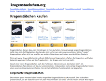 Tablet Screenshot of kragenstaebchen.org
